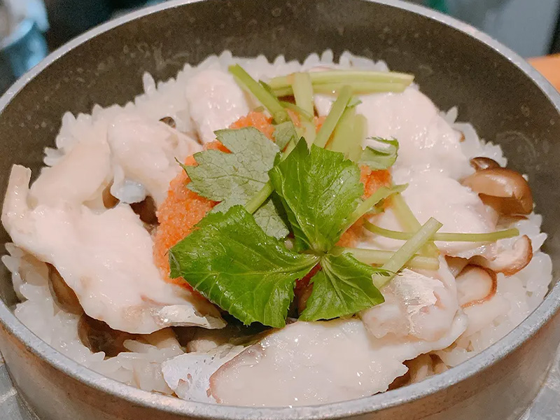 釜飯（白身魚と明太子
