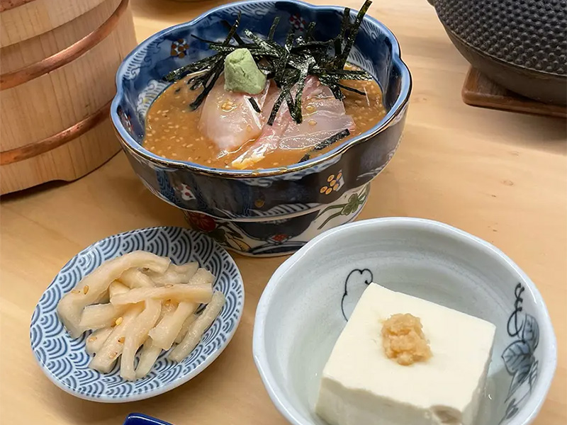 鯛茶漬け