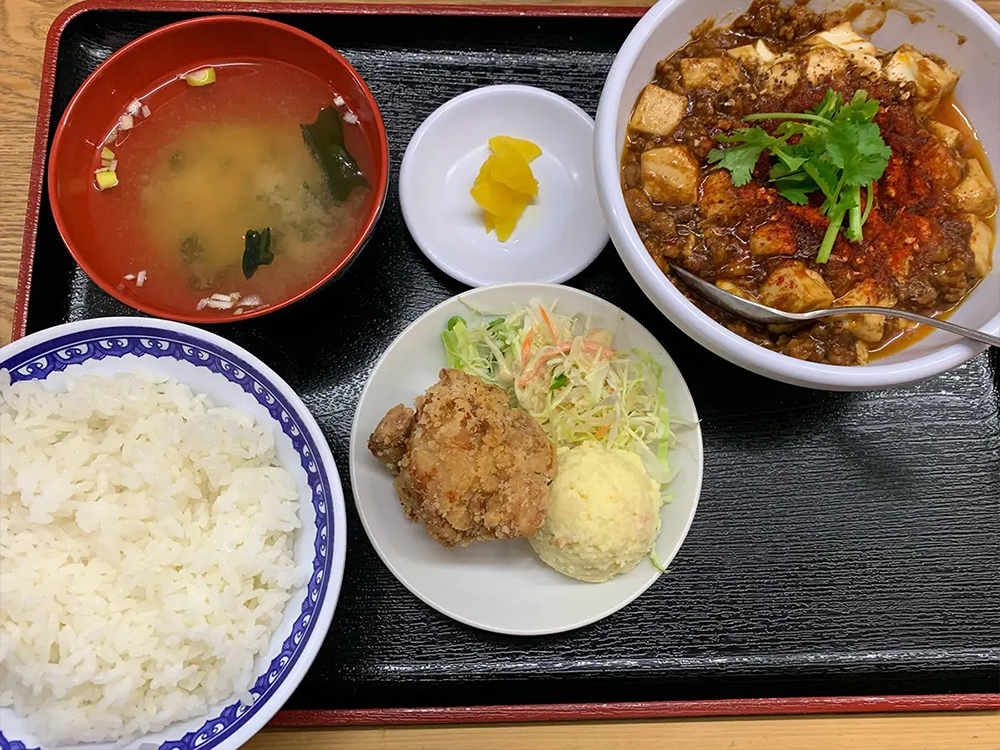 そのだの麻婆豆腐定食