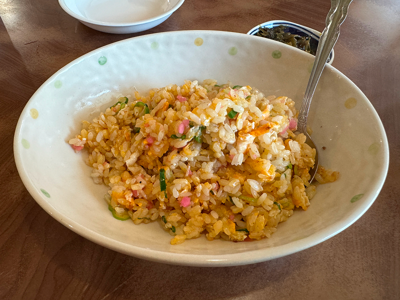 横綱ラーメンの焼めし