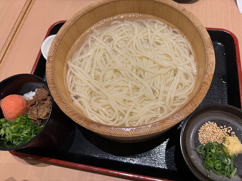 たらいうどん