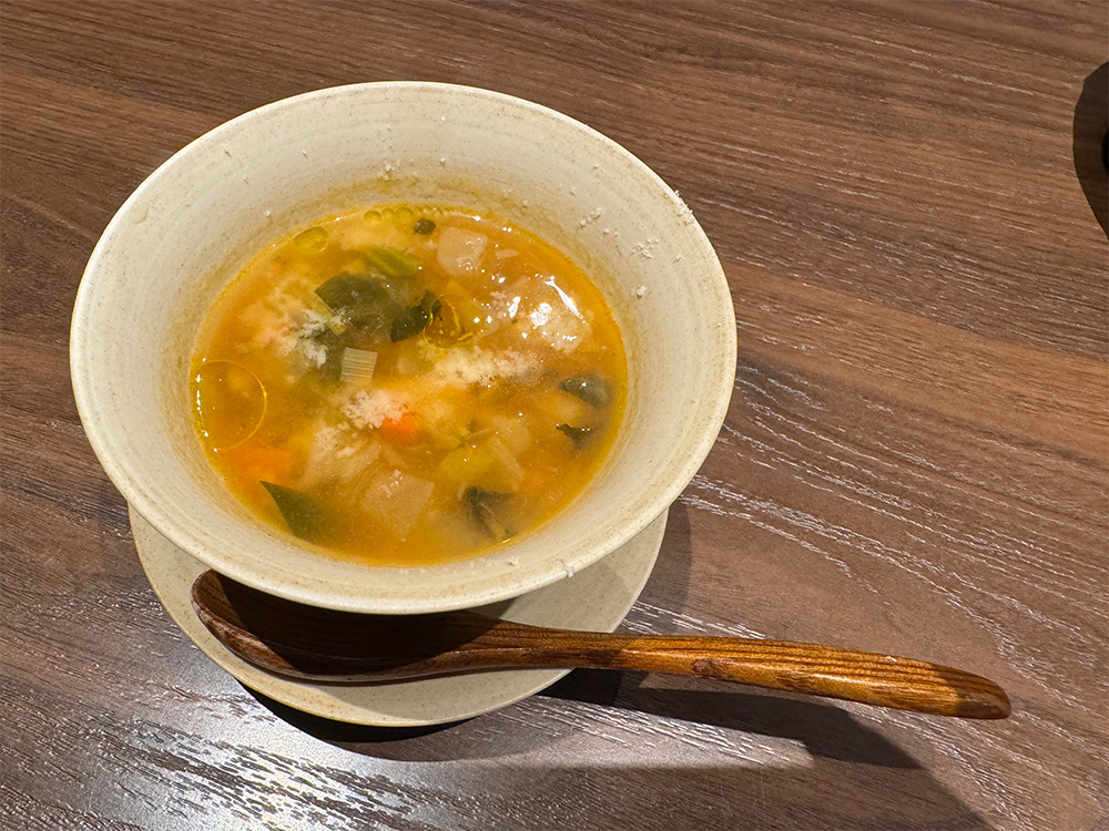 洋食ランドのスープ