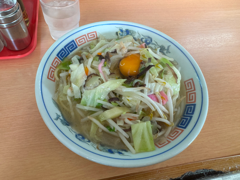 長崎亭 福重店のちゃんぽん