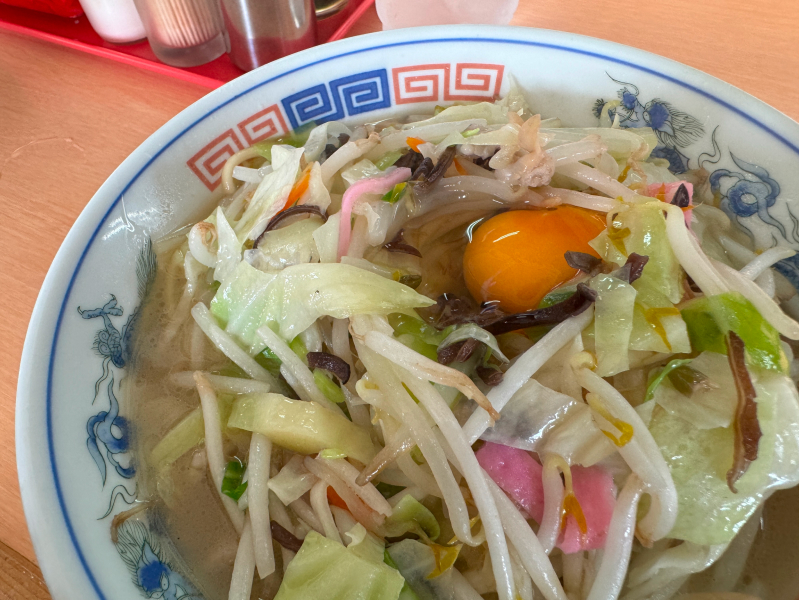 長崎亭 福重店のちゃんぽん