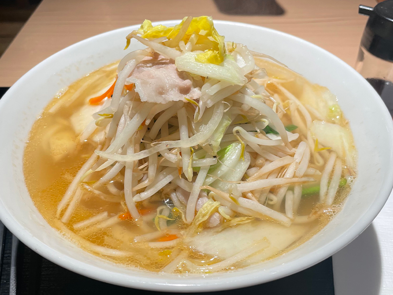 円清のしゃきしゃき野菜盛うどん