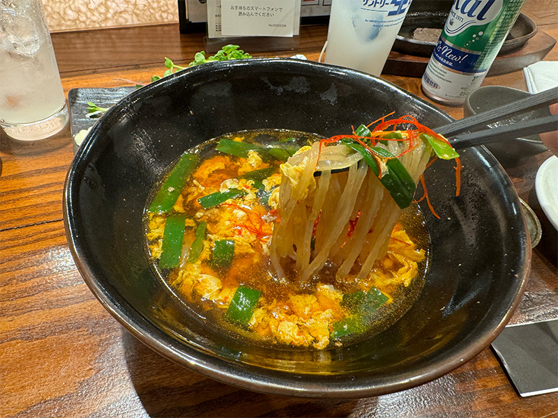 ヒナタノ蔵の辛麺