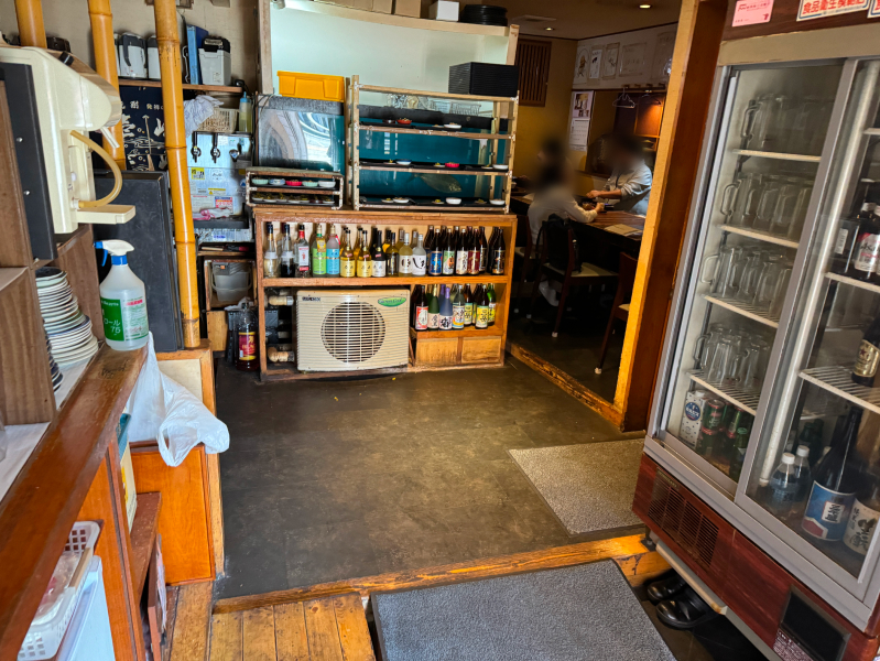 ひげだるまの店内