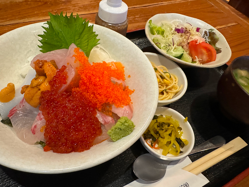 ひげだるまの髭達磨定食