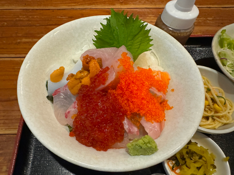 ひげだるまの髭達磨定食