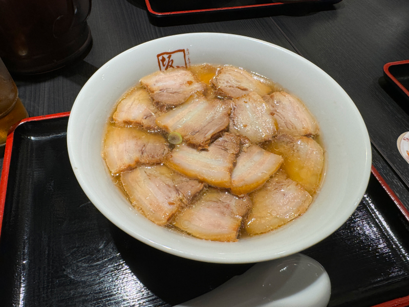 喜多方ラーメン 坂内 天神大名店のチャーシューメン(醤油)