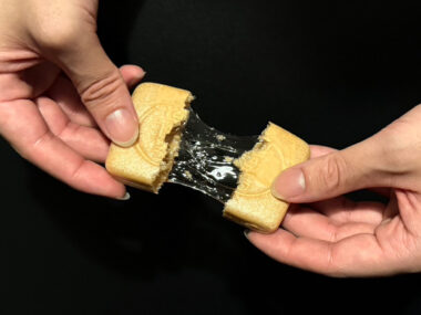 福岡では福岡三越で買える「飴もなか」