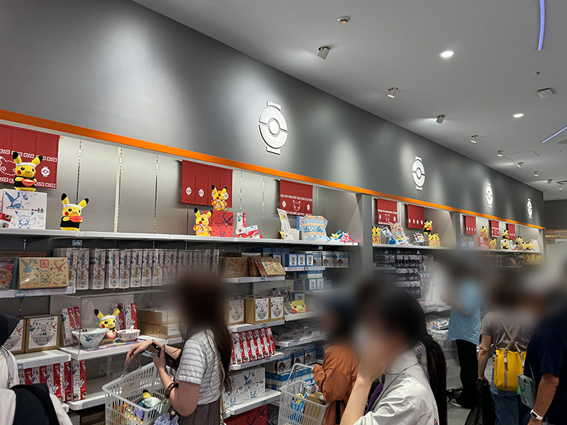 ポケモンセンターフクオカの福岡コラボコーナー