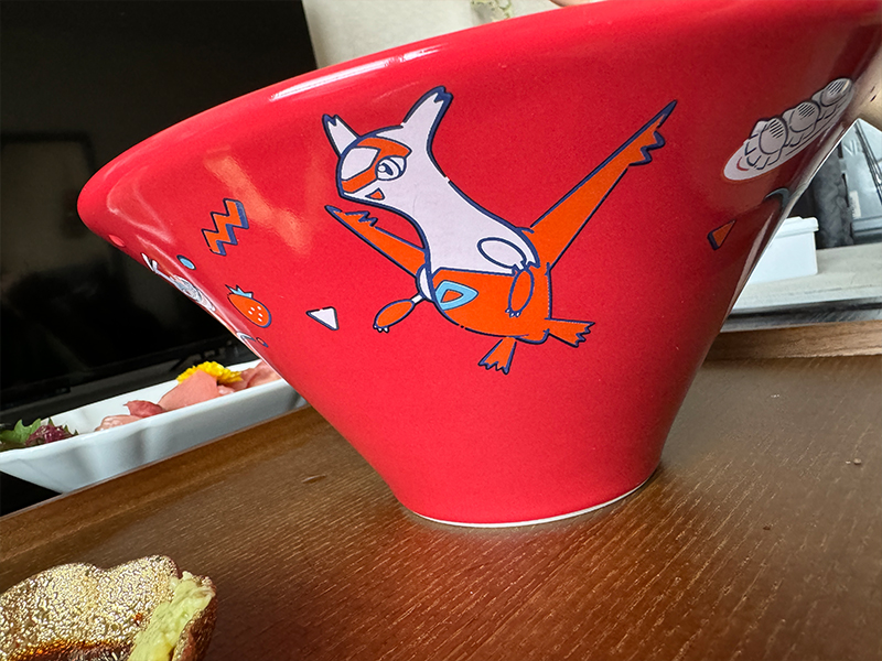 ポケモンセンターフクオカの一風堂コラボどんぶり