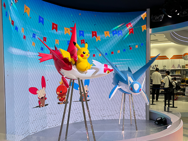 ポケモンセンターフクオカのラティアス・ラティオス