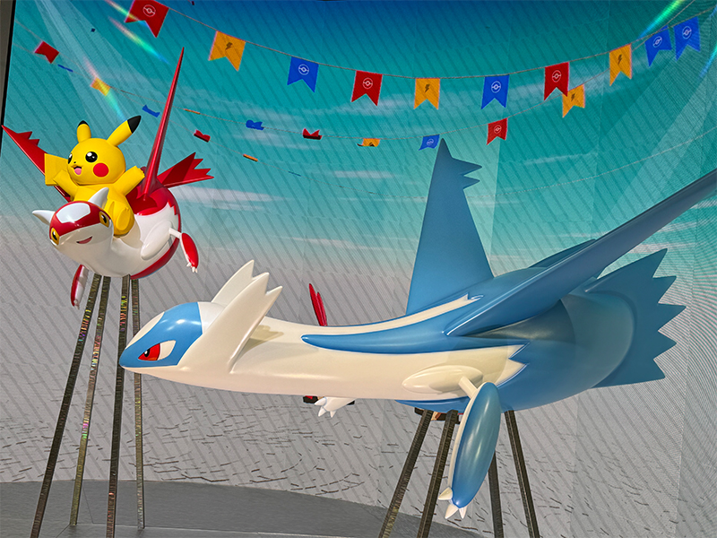 ポケモンセンターフクオカのラティアス・ラティオス