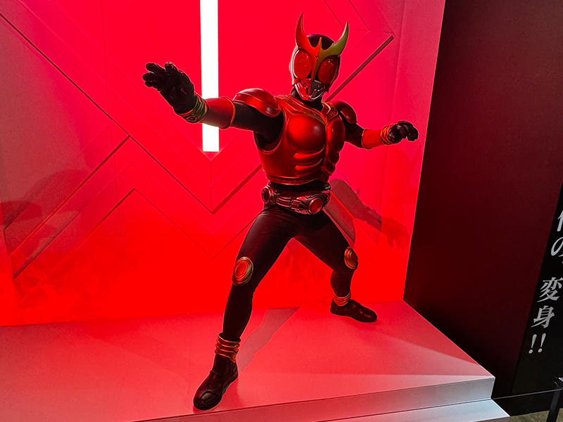 超クウガ展のクウガマイティフォーム