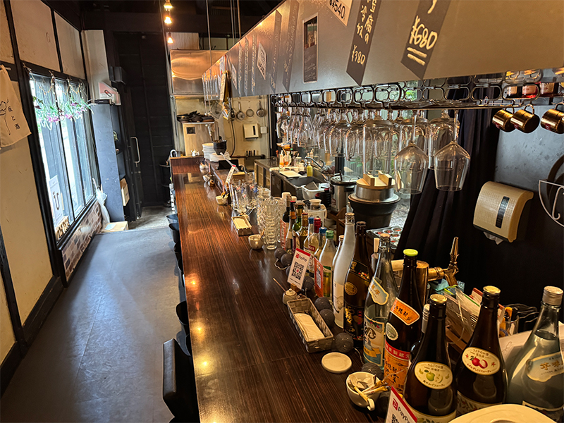 Bistro Oの店内