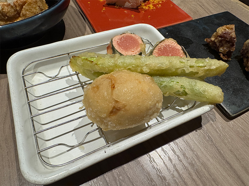 札幌かすそばtoてんぷら風土. 博多中洲店の天ぷら