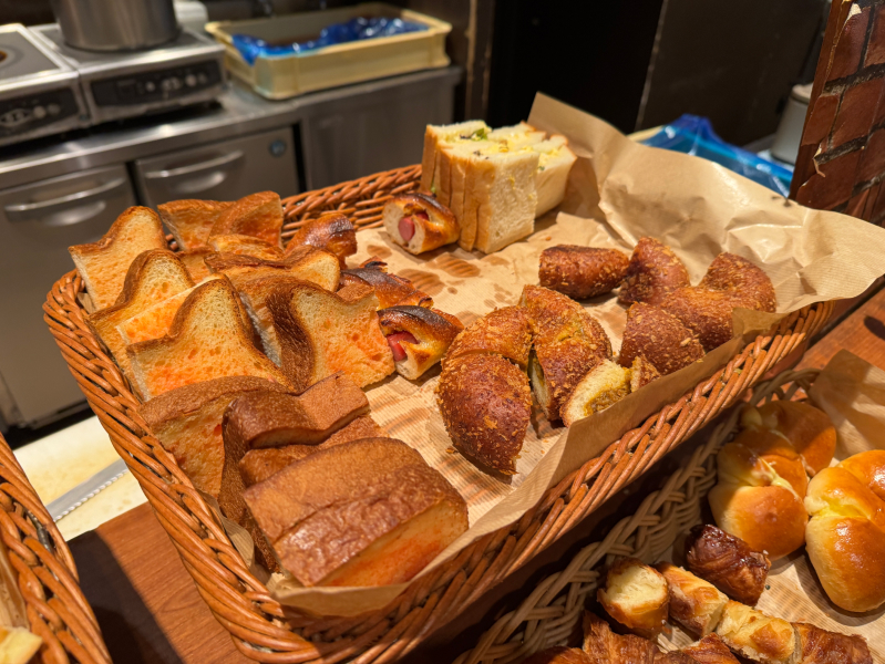 ハートブレッドアンティーク 福岡天神店のパン食べ放題