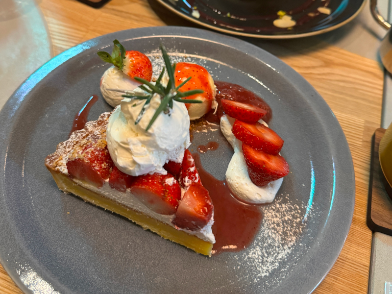cafe TANNAL 大名店のあまおうタルト