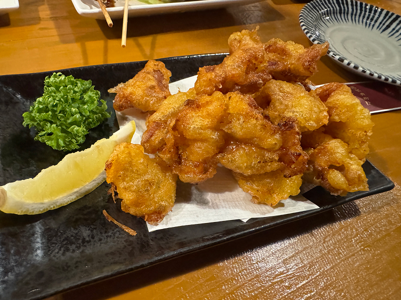 じゃがいも 本店の揚げホルモン