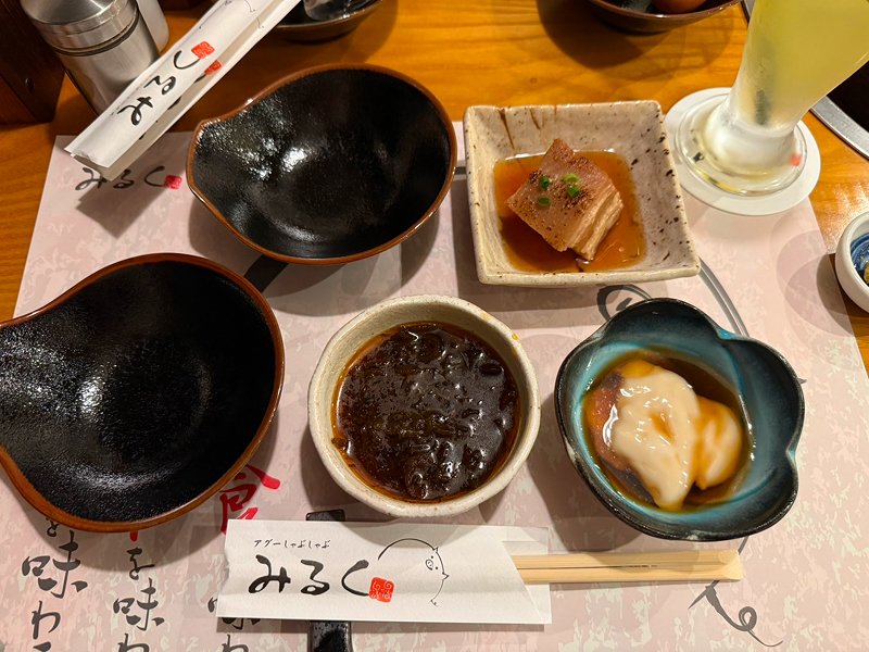 アグーしゃぶしゃぶ みるく 博多祇園店の一品