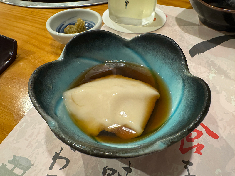 アグーしゃぶしゃぶ みるく 博多祇園店のジーマーミ豆腐