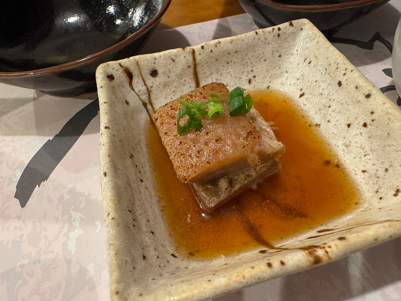 アグーしゃぶしゃぶ みるく 博多祇園店のラフテー