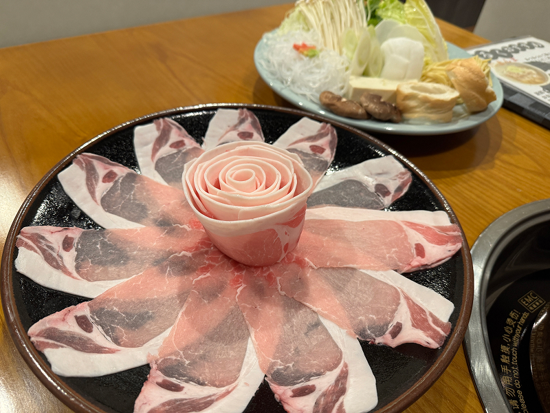 アグーしゃぶしゃぶ みるく 博多祇園店のアグー豚