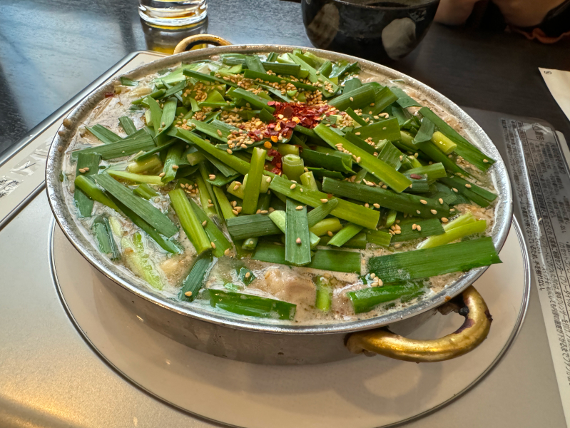 牛もつ鍋 おおいし 住吉店のもつ鍋