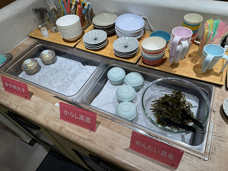 博多めんたいやまや食堂 マークイズ福岡ももち店の明太子食べ放題