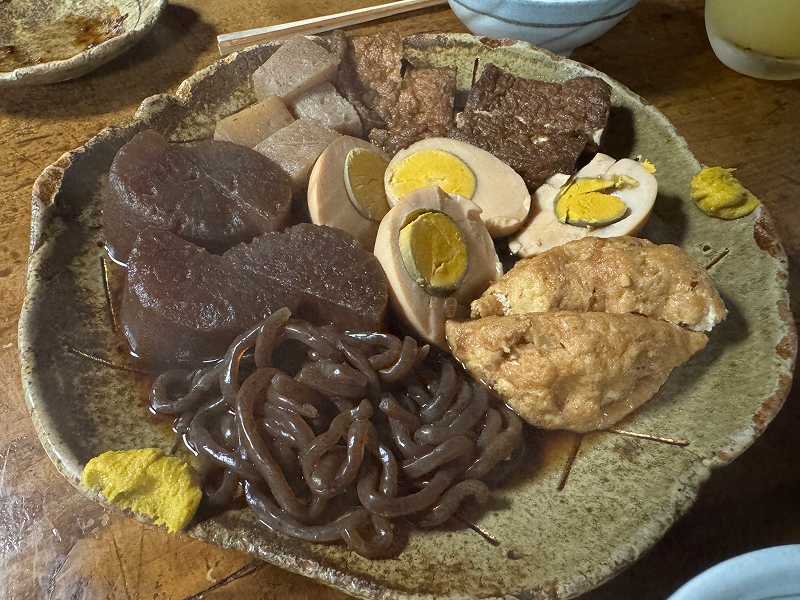 名代おでん 安兵衛のおでん
