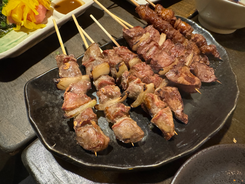 かわ屋 祇園店のバラや砂ズリ