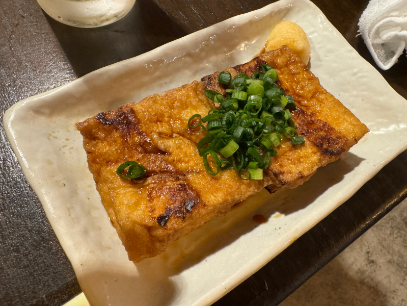 かわ屋 祇園店の厚揚げ