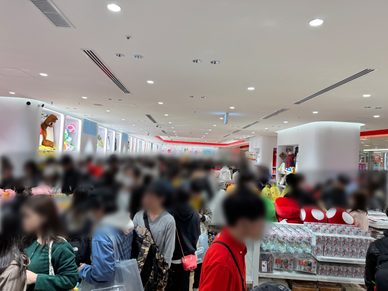 Nintendo FUKUOKAの店内