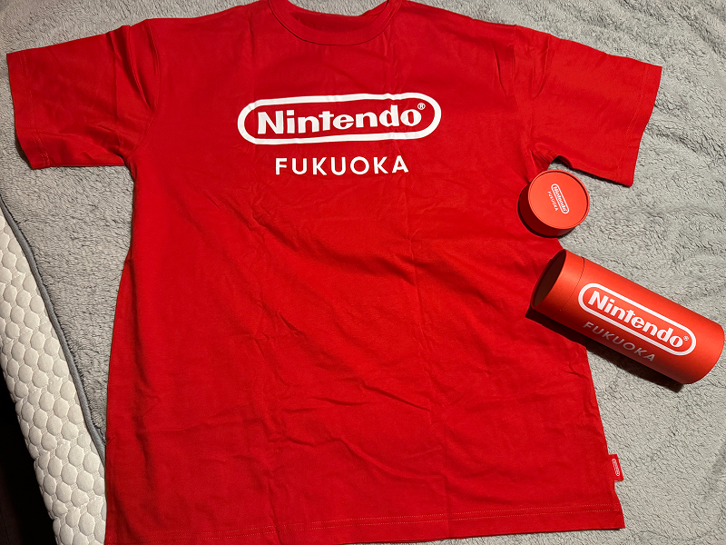 Nintendo FUKUOKAのTシャツ