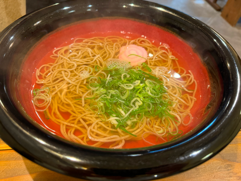 誠月庵のごぼ天そば