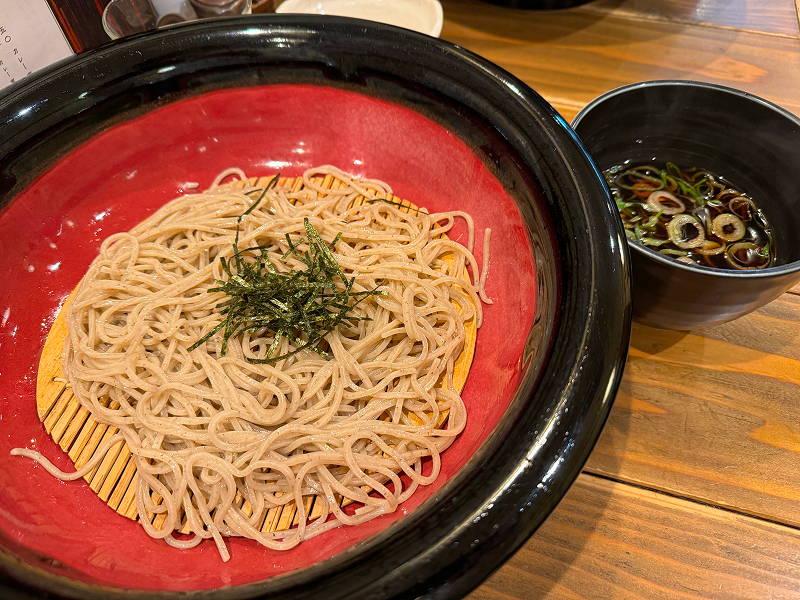 誠月庵のざるそば