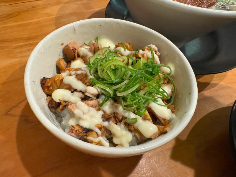 麺屋 たいそん 博多駅前創業店のチャーシュー丼