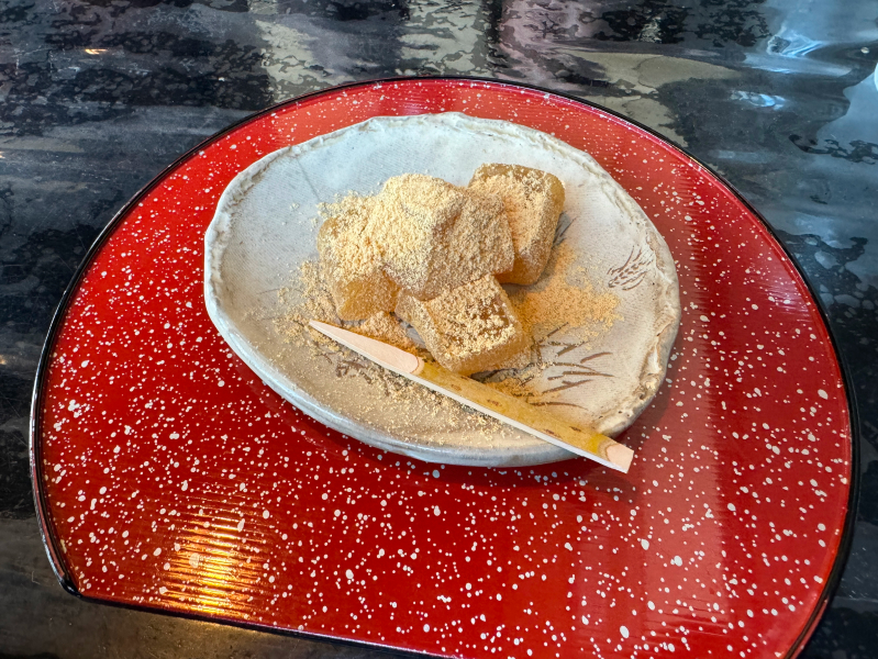 町家かふぇ かまくら 西福岡店のわらび餅