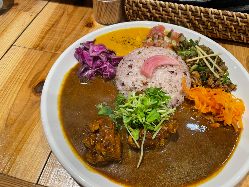 クボカリー 大名店のクボカリープレート