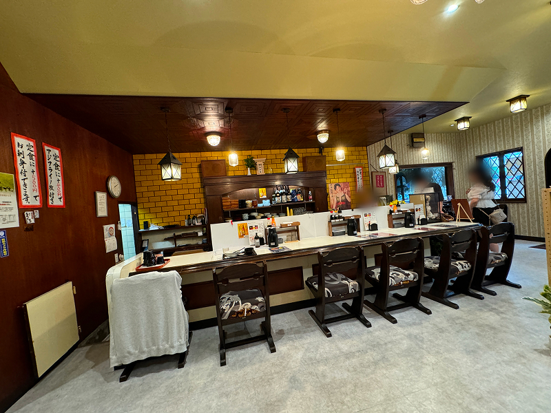 海鮮食堂 和処 みなとの店内