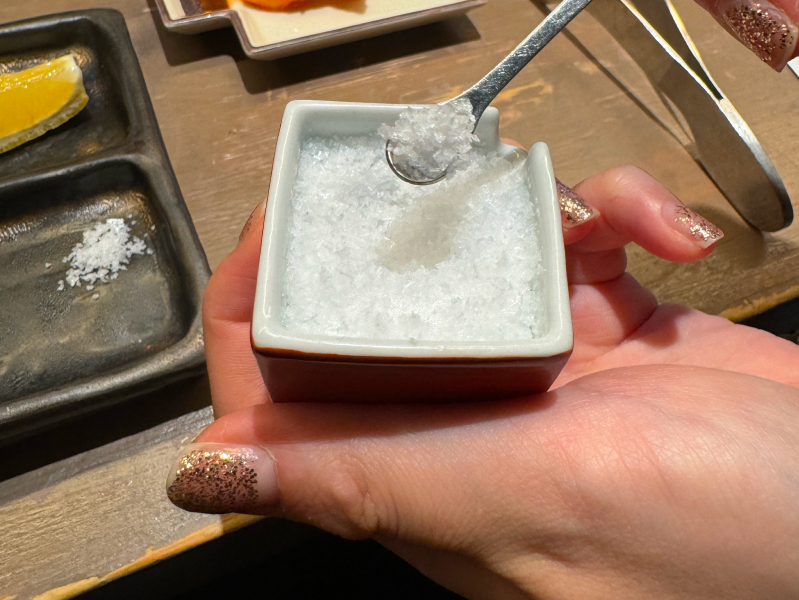 天神黒毛流 焼肉 参星の塩