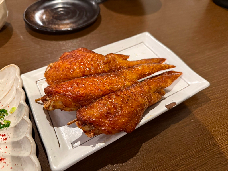 多もつ鍋 徳永屋 総本店の名物 徳手羽