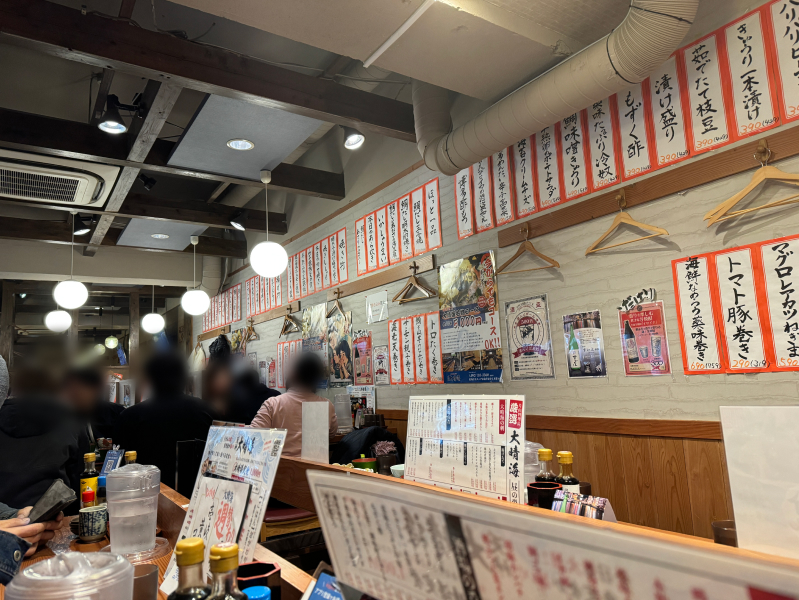 今日も大漁!天神 大晴海の店内