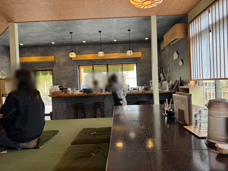 寺カフェ あわもの内観