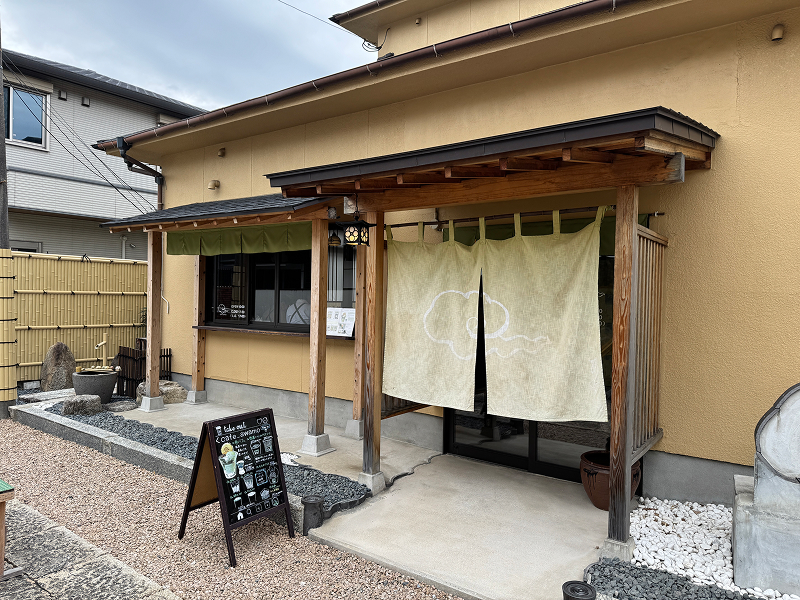 寺カフェ あわもの外観