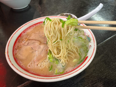 長浜ラーメン 福重家のラーメン