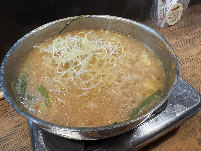 博多もつ鍋 前田屋 大名店の締めの麺