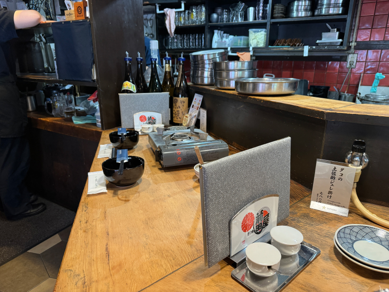 博多もつ鍋 前田屋 大名店の店内